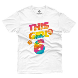 This girl is now 6 - Birthday t-shirt (Κοντομάνικο Παιδικό) This girl is now 6 - Birthday t-shirt (Κοντομάνικο Παιδικό)